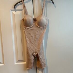 SPANX Beige Bodysuit Shaper